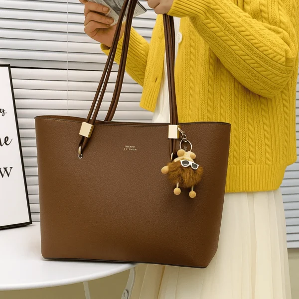 Classic Tote Bag (Coffee Brown)