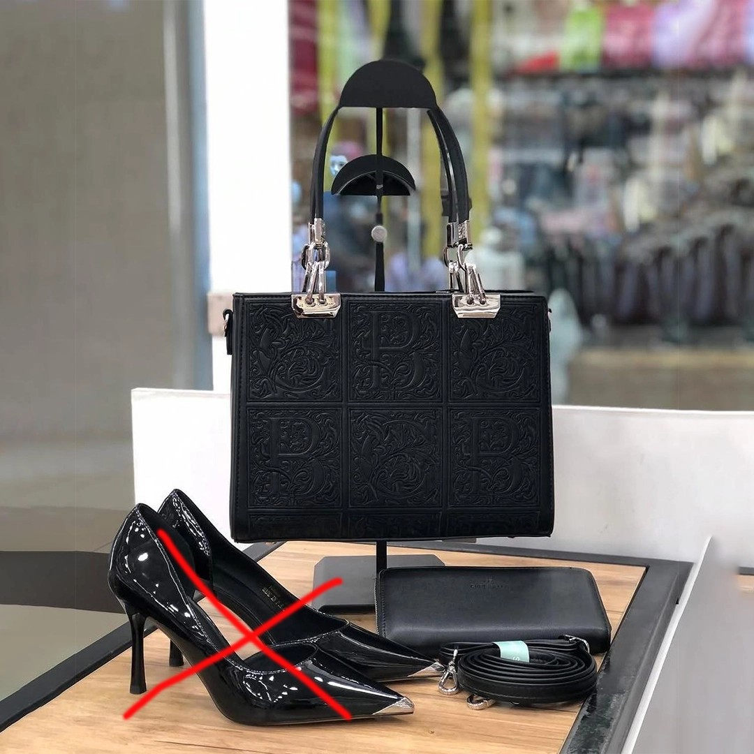 Chrisbella Structured Top-Handle Satchel / Tote